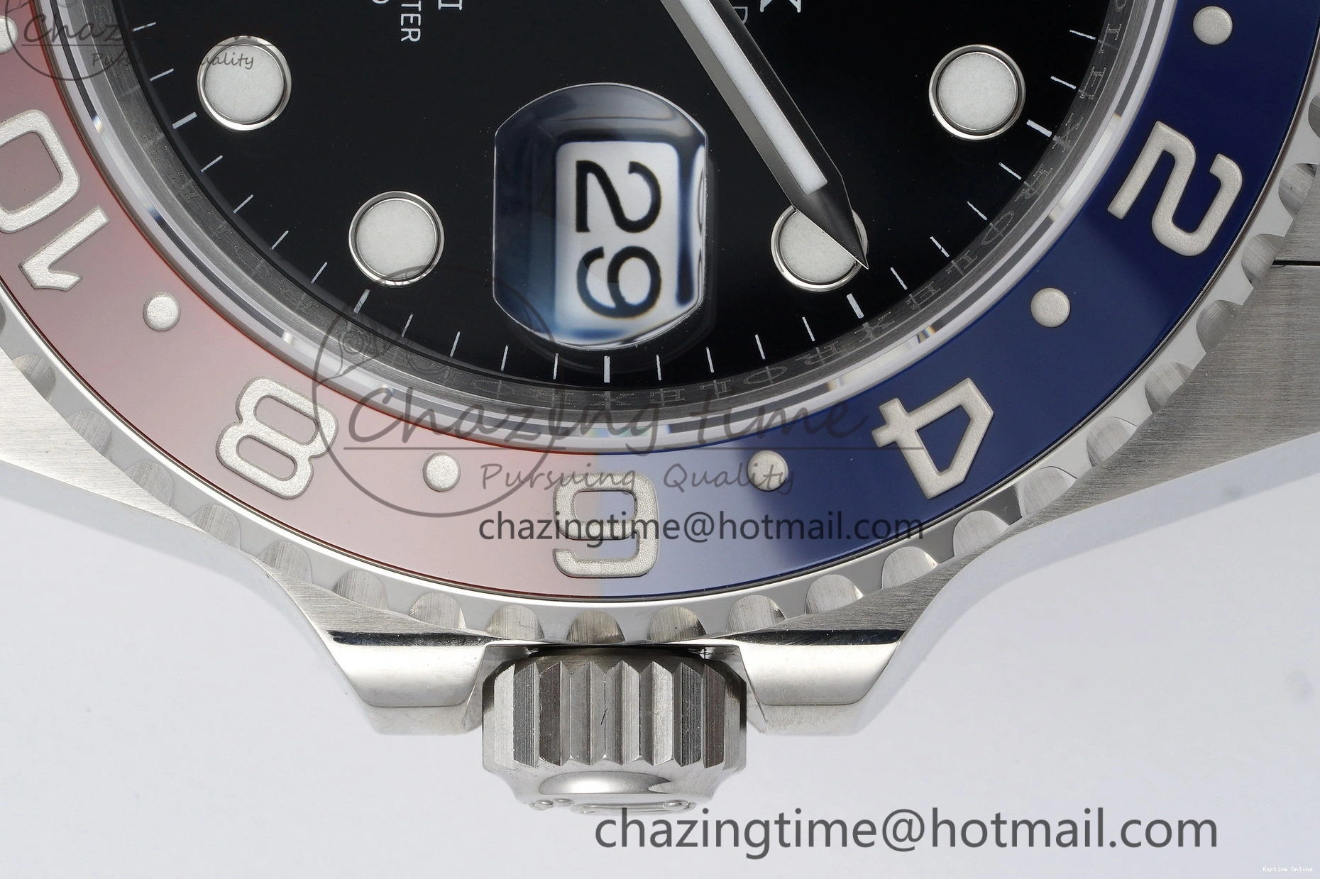 0111 ZeroBulk GMT Master II 126710 BLRO 904L SS KING Factory 1:1 Best Edition on Oyster Bracelet K3285 CHS 2073